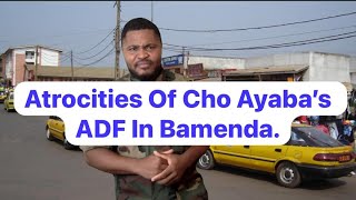 Atrocities Of Cho Ayaba’s ADF In Bamenda [upl. by Rim]