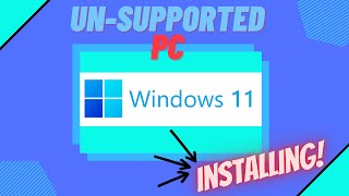 Install Windows 11 on an unsupported PC [upl. by Sawyere]