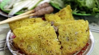 How to make Vietnamese Crepe  Banh xeo  Helens Recipes [upl. by Ramyar]