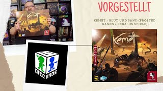 VORGESTELLT Kemet Blut und Sand Frosted Games  Pegasus Spiele [upl. by Fiel659]