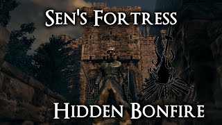 Hidden Bonfire Location Sens Fortress  DS Remastered [upl. by Aldon291]