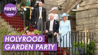 King and Queen Joined by Duke and Duchess of Edinburgh at Garden Party [upl. by Sulokcin]