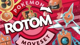 Rotom Moveset Guide How to use Defog Rotom All Forms Pokemon Ultra Sun and Moon w PokeaimMD [upl. by Samohtnhoj]