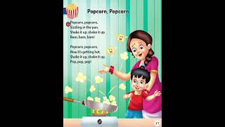 Popcorn Popcorn Sizzling in the panNursery Rhymes [upl. by Ellehciram]