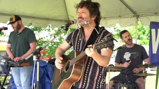 quotSwing Low Sweet Chariotquot acoustic cover live at Crozet Arts amp Crafts Festival May 12 2024 [upl. by Idel]