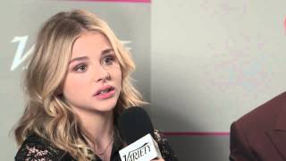 Chloe Moretz Talks The Equalizer Working with Denzel Washington [upl. by Ogilvy15]