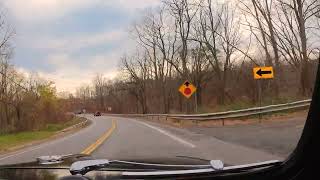 Shore Road along Canandaigua Lake to Naples in a Air Cooled Vintage VW [upl. by Kancler]