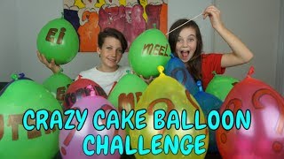 CRAZY CAKE BALLOON CHALLENGE  Bibi Tobias [upl. by Thomasine881]