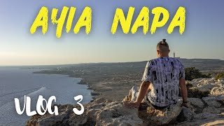 Ayia Napa  Kipar   Vlog 3 [upl. by Ardnahc]