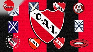 La historiaevolución del escudo de Independiente de Avellaneda ● CAI 2021 [upl. by Raphaela]