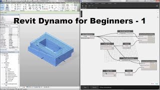 Revit Dynamo Tutorial for Beginners  1 [upl. by Odradlig]