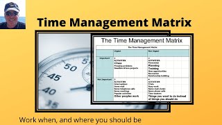 This video explains how to use Time Management matrix  work quadrants [upl. by Llewop]