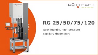 Measurement procedure with the Capillary Rheometer  GÖTTFERT [upl. by Otrebla862]