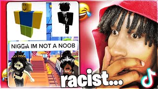 Roblox Text To Speech TikToks Are Cringe 2 too far [upl. by Anaeli]