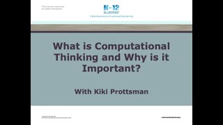 What is Computational Thinking and Why is it Important [upl. by Idrahs585]