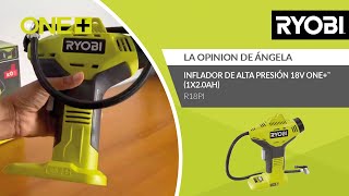 Inflador de alta presión 18V ONE™ Opinión del cliente Ángela  RYOBI® [upl. by Anert]