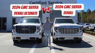 2024 GMC Sierra Denali Ultimate VS 2024 GMC Sierra Denali  Is The Ultimate Worth It [upl. by Eugenio]