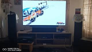 Burnout Paradise Theme Song with Klipsch Rp280F and Dual Yamaha NSSW300 Subwoofer [upl. by Raamal]