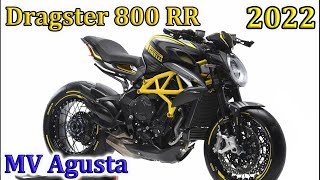 2022 MV Agusta Dragster 800 RR Features and Specifications Detail [upl. by Trelu]