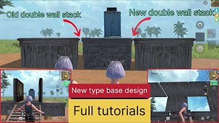 New stack double wall tutorial Last island of survival  last day of rules [upl. by Lahsiv]