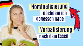 Temporalsätze mit quotnach  nachdemvor  bevorquot  Deutsch lernen B1B2C1 [upl. by Butterfield]