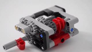 LEGO Automatic Gearbox with Speed Locking  INSTRUCTIONS [upl. by Galateah950]