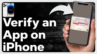 How To Verify An App On iPhone [upl. by Shelman415]