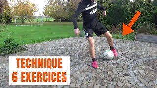 COMMENT AMÉLIORER SA TECHNIQUE AU FOOT SANS MATÉRIEL [upl. by Barton302]