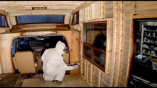 RV REMODEL  CLOSED CELL SPRAY FOAM INSULATION [upl. by Iaht]