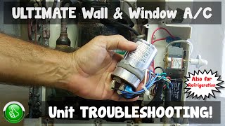 TROUBLESHOOTING Wall amp WIndow AC UnitsStep By Step [upl. by Ahso720]