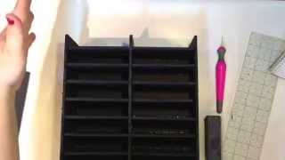 Stampin up ink pad storage unit [upl. by Reinaldo687]