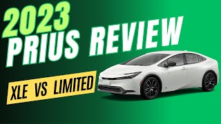 2023 Toyota Prius AllWheelDrive REVIEW  XLE VS Limited [upl. by Peednam595]