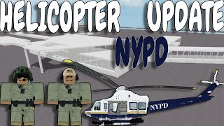 NYPD HELICOPTER UPDATE Policesim NYC [upl. by Ynnav517]