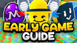 The Ultimate Early Game Guide  Roblox Bee Swarm Simulator [upl. by Airetas]