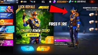 EN BUSCA DE LA NUEVA SKIN DE MR TUCAN TC 😂JUGAMOS CON BRASILEÑOS Y ME ACTIVA TODO CAPINHA FREE FIRE [upl. by Naras13]