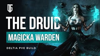 The Druid 🐻 ESO Magicka Warden PvE Build [upl. by Akaenahs]