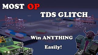 The MOST OVERPOWERED TDS GLITCH  Tower Defense Simulator [upl. by Alper]