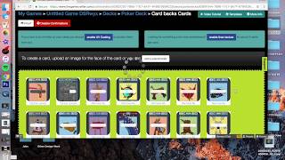 How To Make a Trading Card Game Using Thegamecraftercom [upl. by Alwitt]