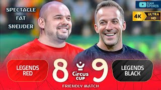 EVEN WITH MORBID OBESITY SNEIJDER RETURNED TO PLAYING FOOTBALL AND CREATED A SHOW IN MATCH LEGENDS [upl. by Zeiler]