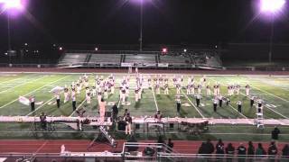 Ridgewood High School Marching Band at New Jersey State Championships 1152011  Union NJ [upl. by Annaehr]