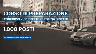 Corso di preparazione al Concorso Vice Ispettori Polizia di Stato [upl. by Axia]