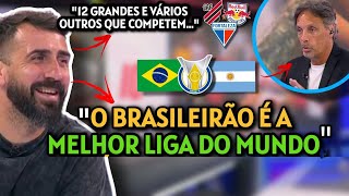 DE LA CRUZ CHOCOU IMPRENSA ARGENTINA FALANDO DO FUTEBOL BRASILEIRO E FLAMENGO  NEGOU VOLTA AO RIVER [upl. by Akselav313]