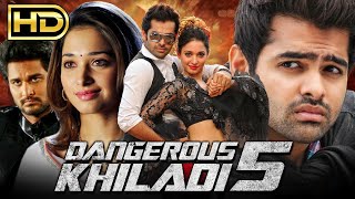 Dangerous Khiladi 5 HD  Ram Pothineni amp Tamannaah Bhatia Romantic Hindi Dubbed Full Movie [upl. by Monahon592]