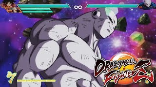 Universe 7 vs Jiren but with Dragon Ball FighterZ HUD [upl. by Blase]