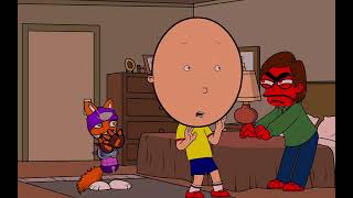 Alopex and Big Big Big Head Caillou Flee from Boris The Teeth Guy [upl. by Mahmud731]