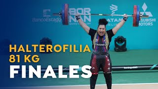 HALTEROFILIA  Finales Santiago 2023 [upl. by Ennayd444]