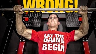 The Official Bench Press Check List AVOID MISTAKES [upl. by Adnalu]