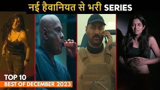 Top 10 Mind Blowing New Crime Thriller Hindi Web Series December 2023 [upl. by Trinl723]