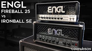 ENGL Fireball 25 vs Ironball SE Comparing Two EPIC quotLunchboxquot amps [upl. by Conlin149]