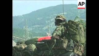 YUGOSLAVIA KOSOVO NATO TROOPS ENTER KOSOVO HANDOVER [upl. by Ttegdirb]